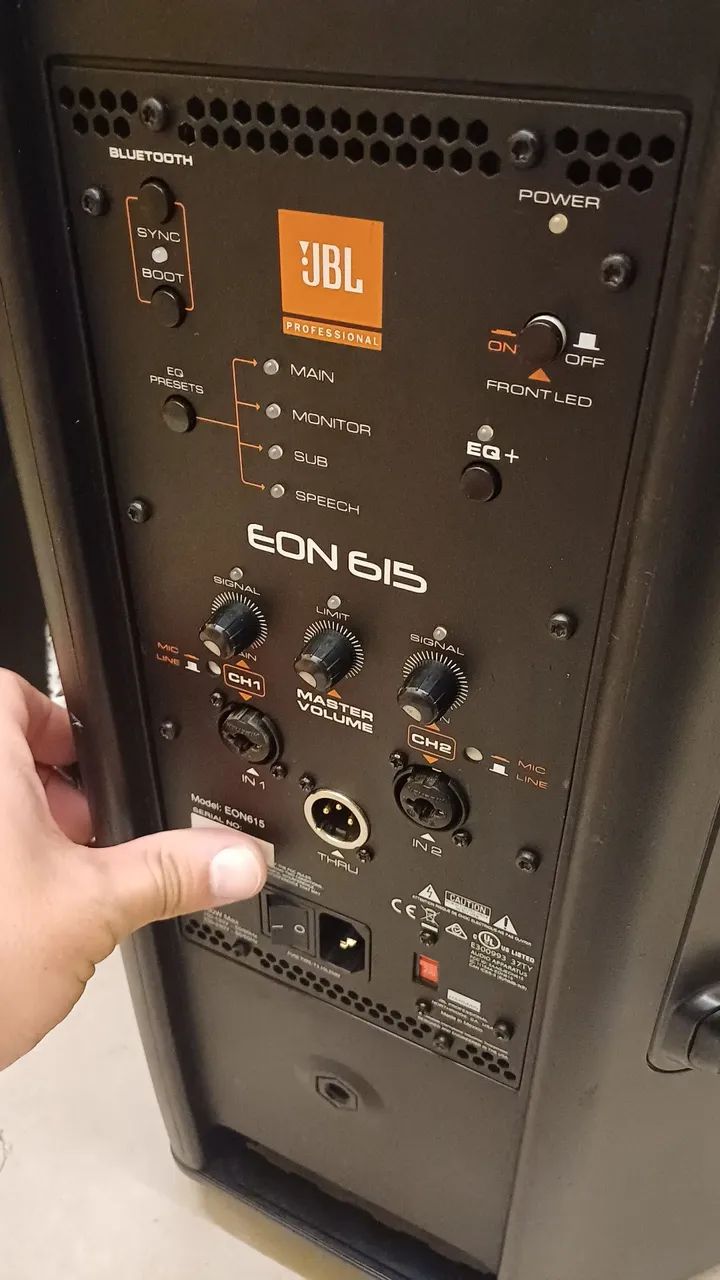 Par de caixas de Som JBL EON 615 - Foto 4