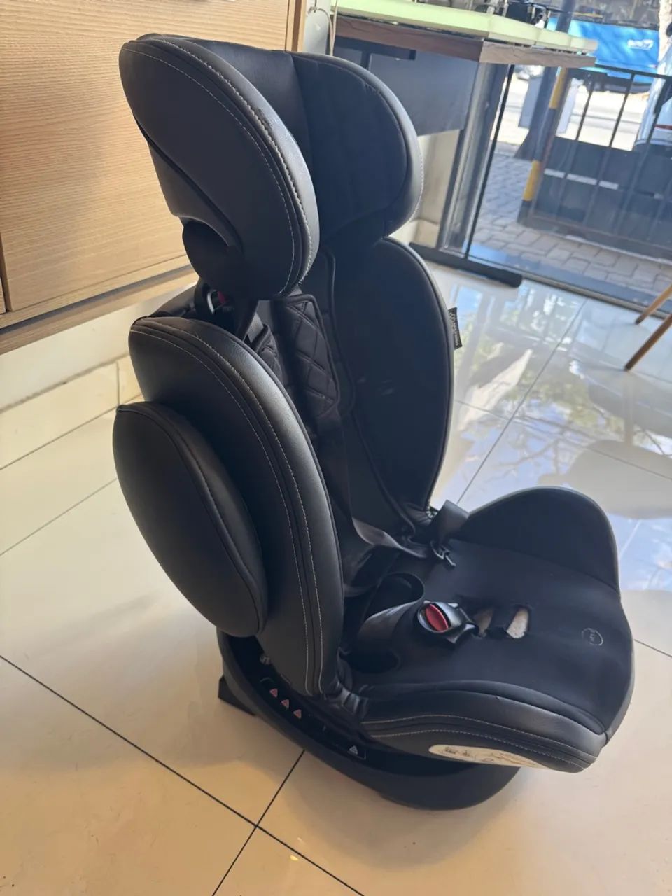 Cadeirinha Multikids Baby 360 isofix preto  - Foto 3