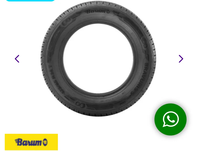 1 Par de Pneu 165/70R14 Renault Kwid