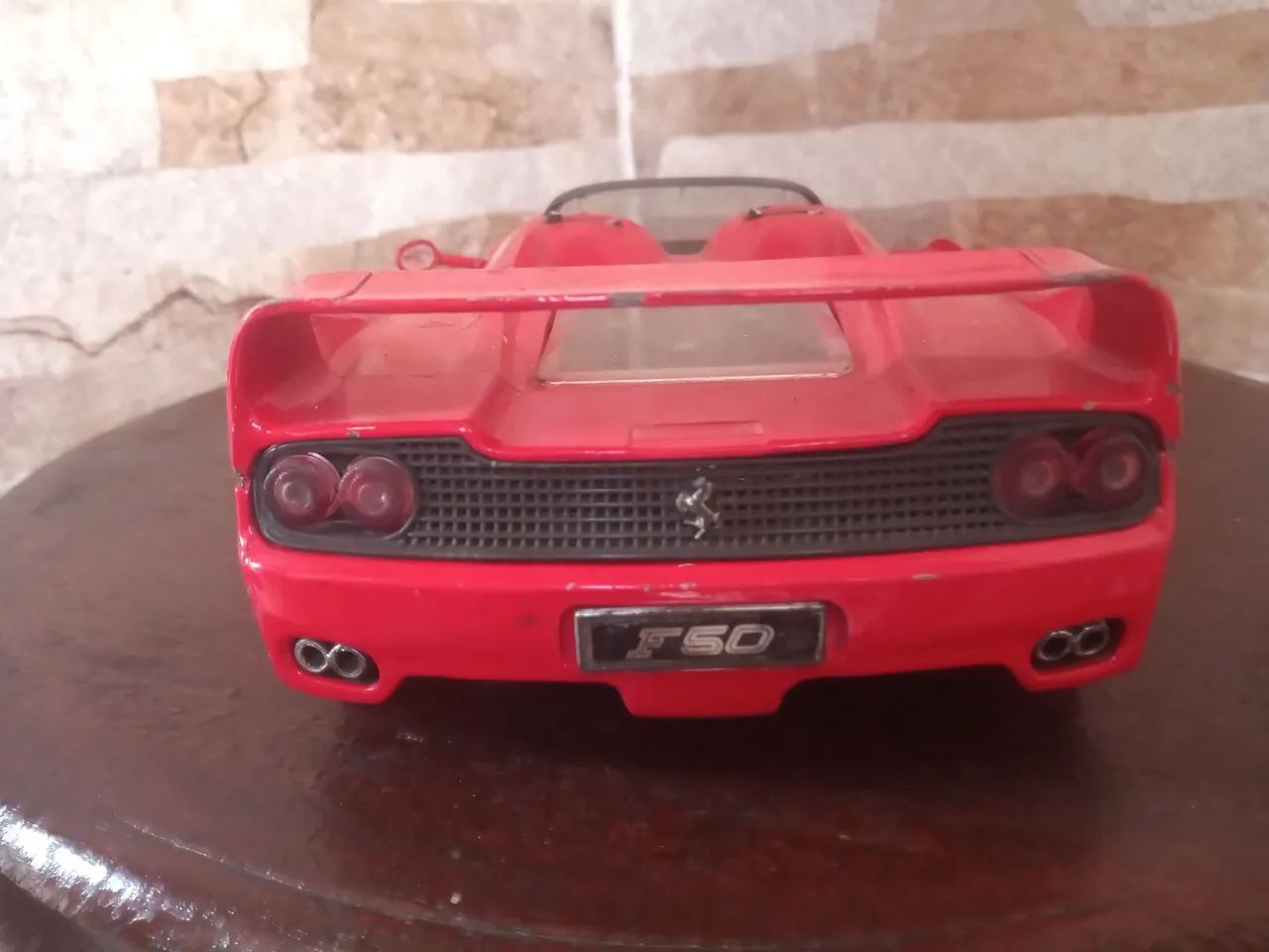 Miniatura Ferrari F50 Vermelha - Foto 5