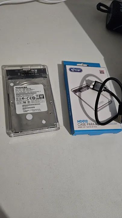 HD 320gb + adaptador Sata USB 