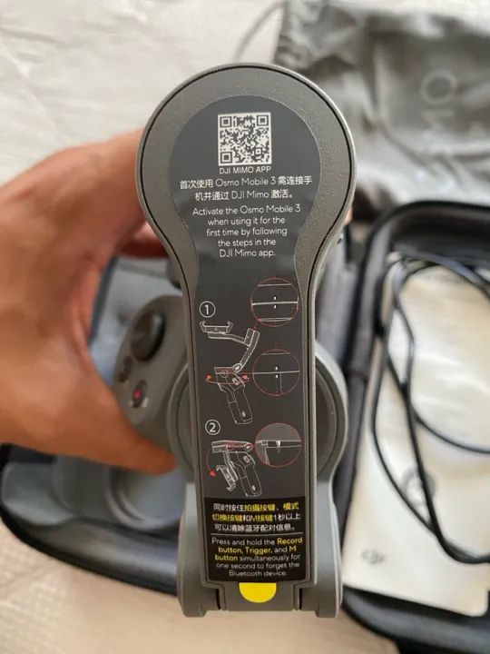 DJI Osmo Mobile 3 Combo - Estabilizador para Smartphone UTILIZADO APENAS UMA VEZ!  - Foto 3
