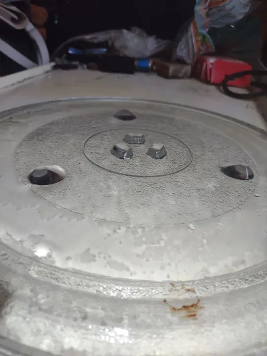 Prato de vidro para micro-ondas - Foto 2