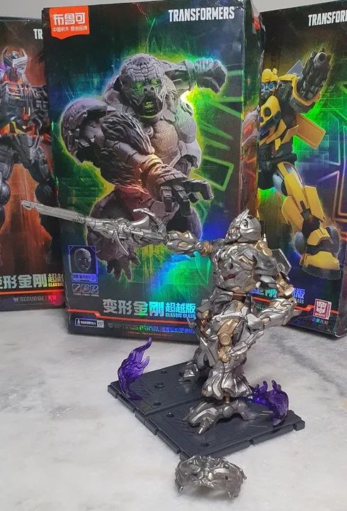 Transformers blokess novos model kit - Foto 4