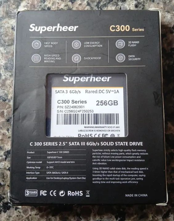SSD 256 GB SATA 3  - Foto 2