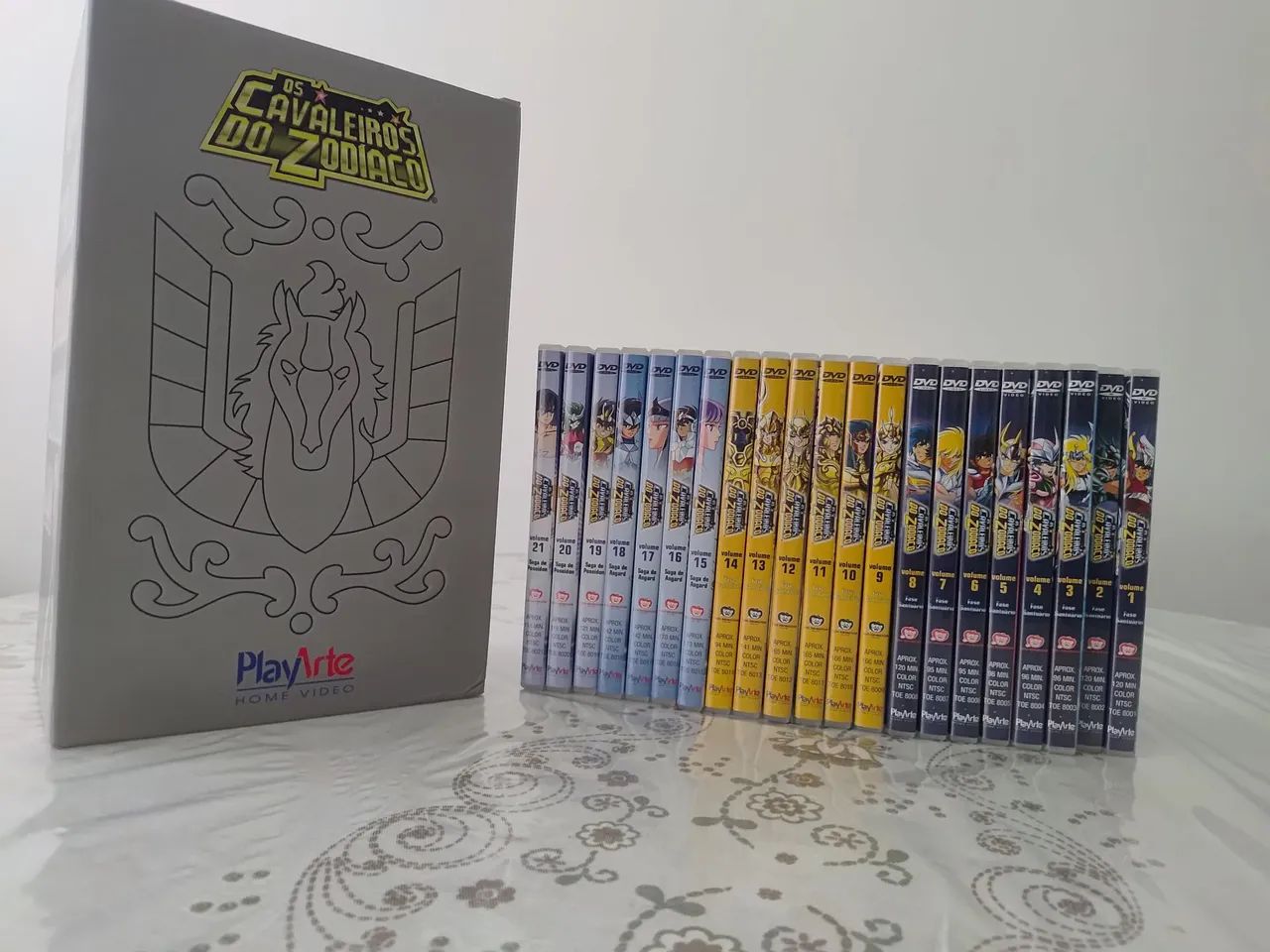 Box cavaleiros do zodiaco completo - CDs, DVDs etc - Samambaia