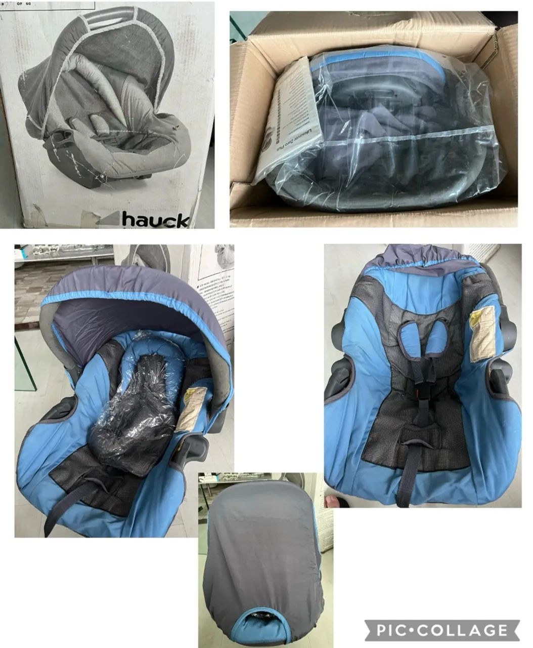 Bebê conforto da marca alemã  Hauck maravilhoso! 