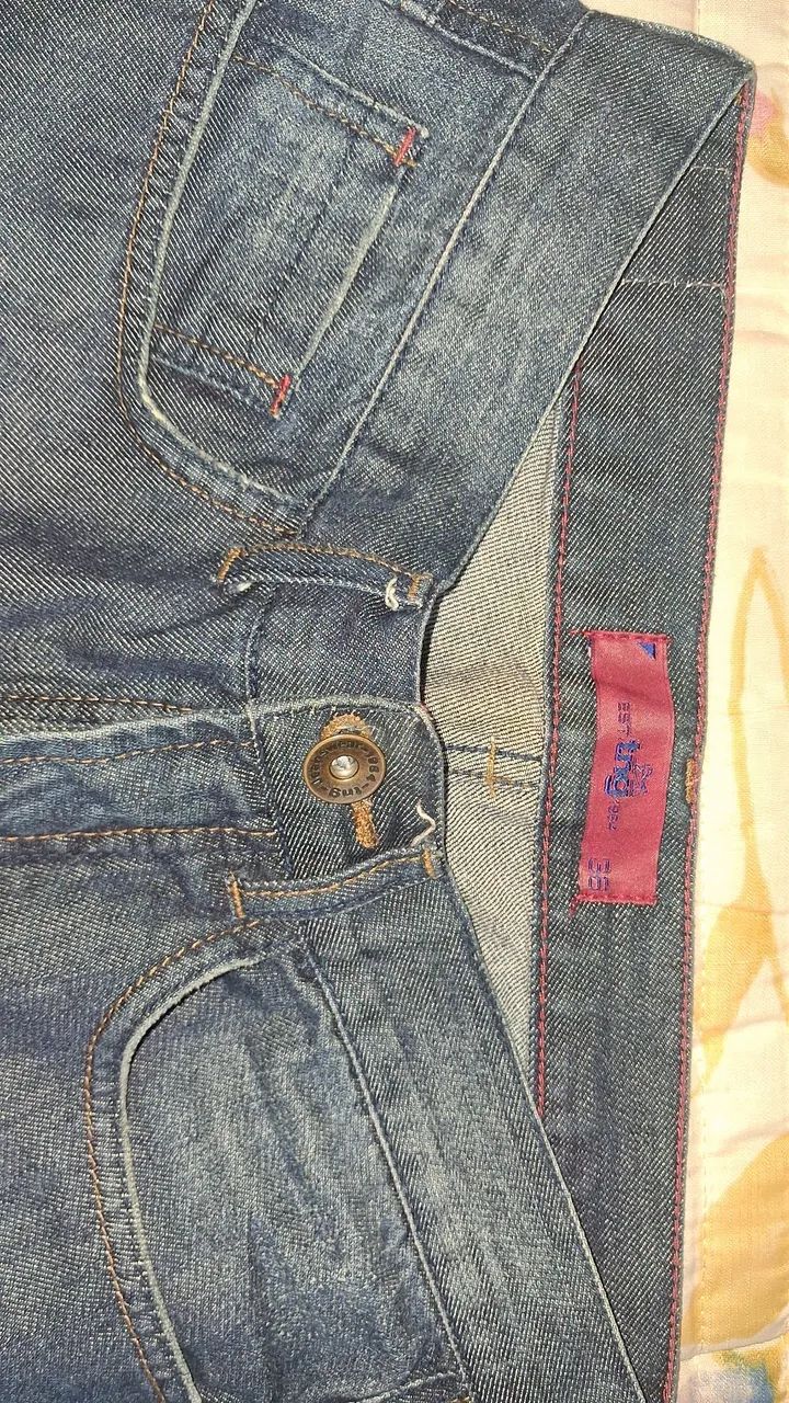 Calça Jeans Azul Destroyed da TNG - Foto 2