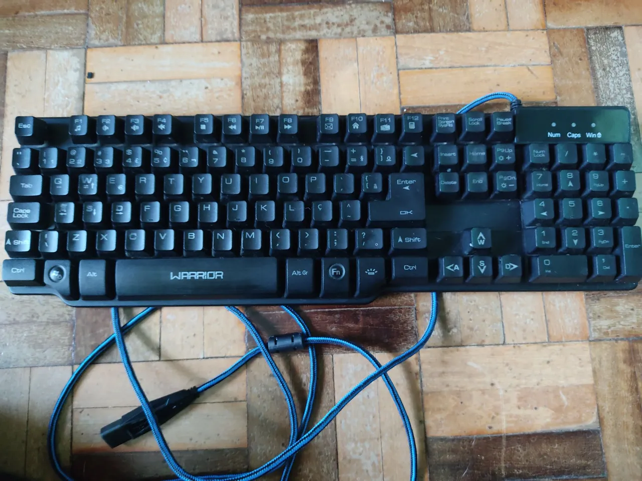 Teclado Semi Mecânico Warrior