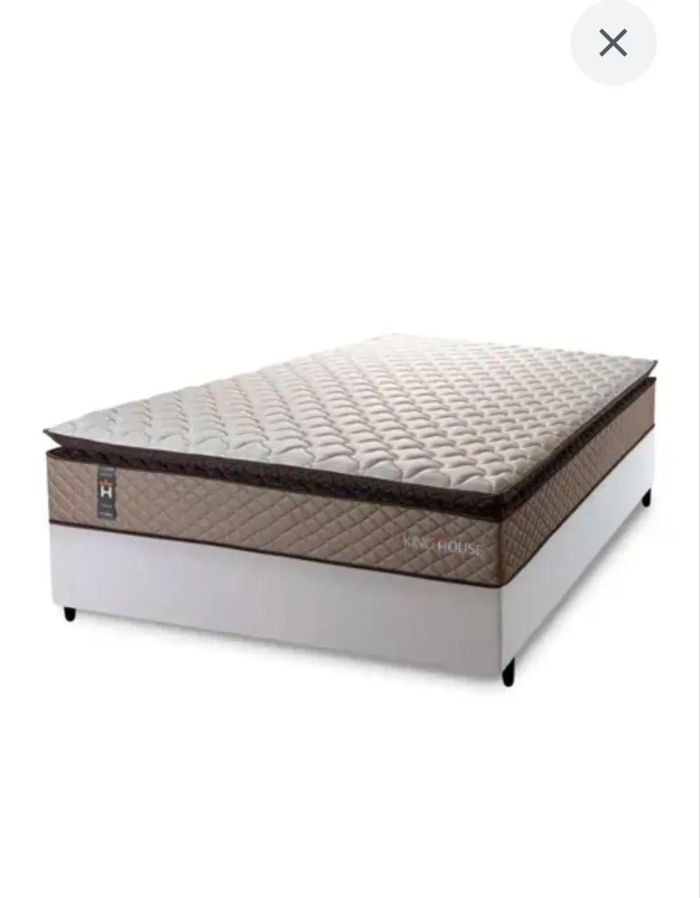 Cama casal seminova - Foto 2