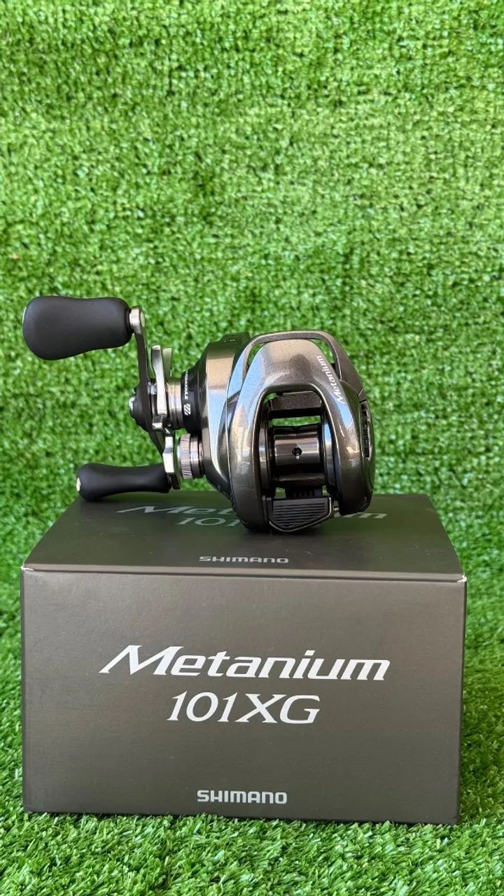 Carretilha Shimano Metanium 101 XG - Nova Esquerda  - Foto 2