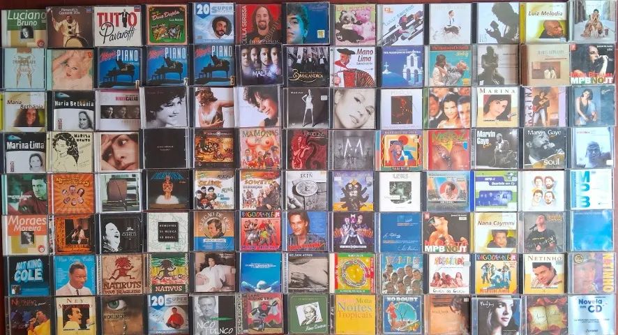 Coleção Pronta De 104 Cds Da Foto - Letra L, M, N