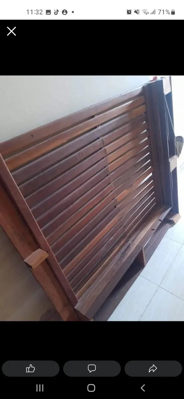 Painel de tv até 50 polegadas painel ripado