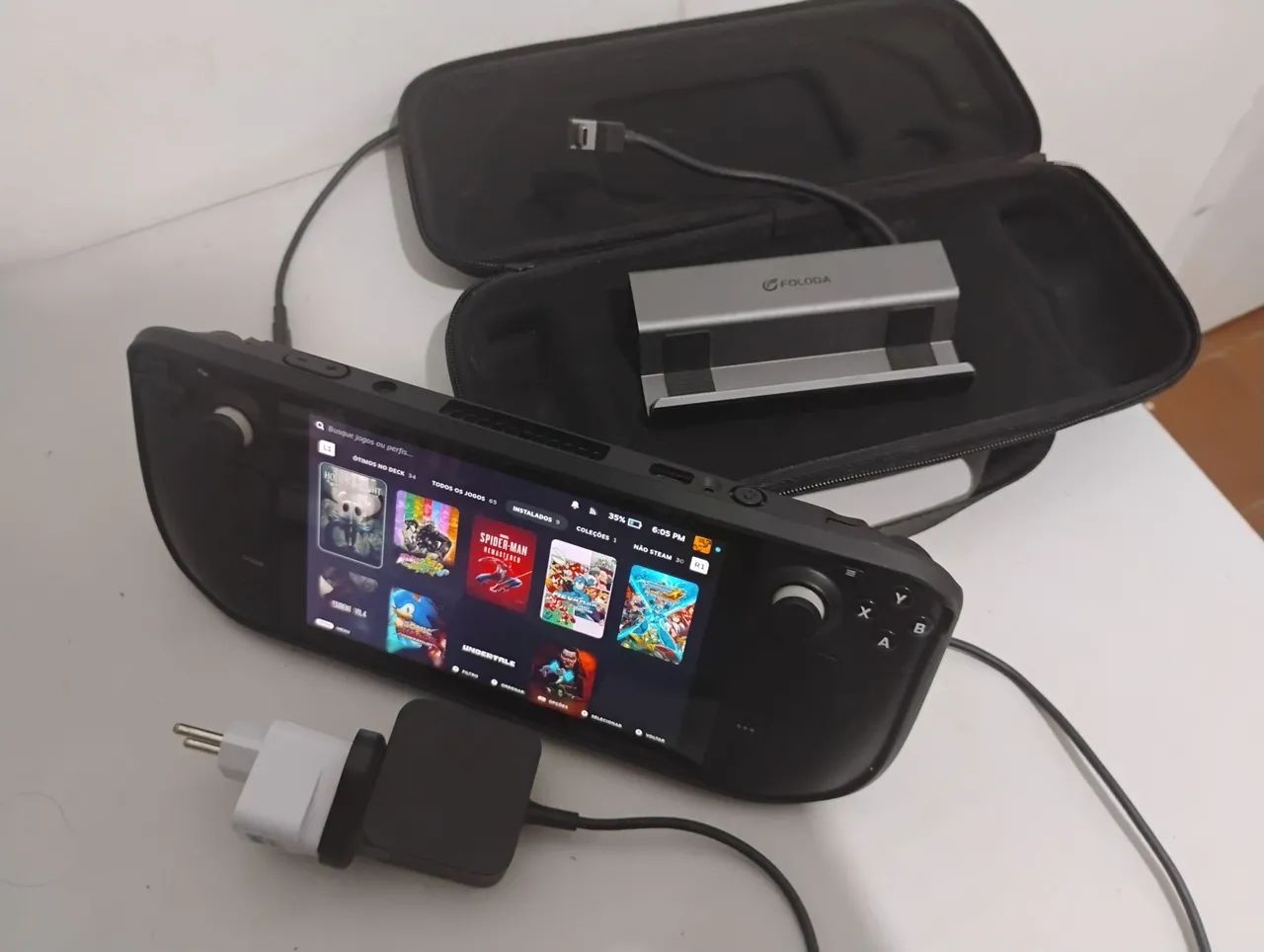 その他 Steam Deck LCD 64GB Steam deck LCD 64gb +sd de 512gb - Consoles de Vídeo Game