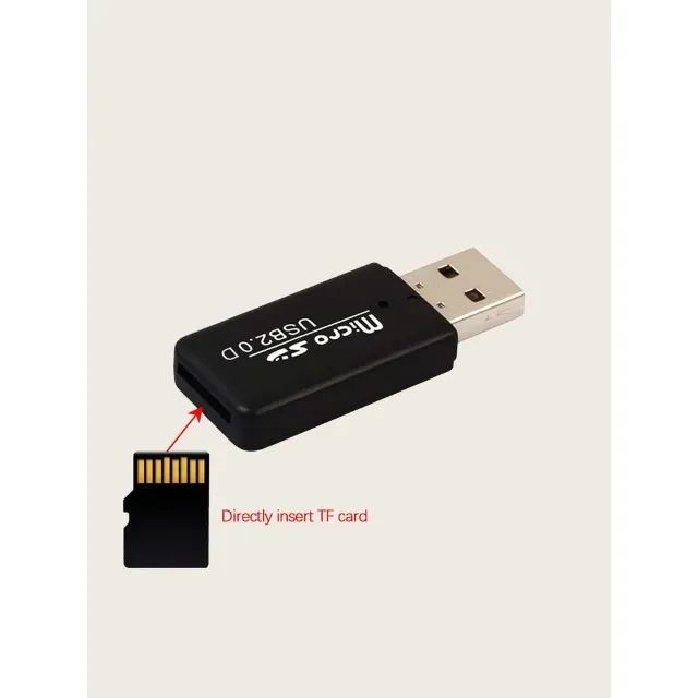 Adaptador Micro SD USB 2.0 para cartão de memória 