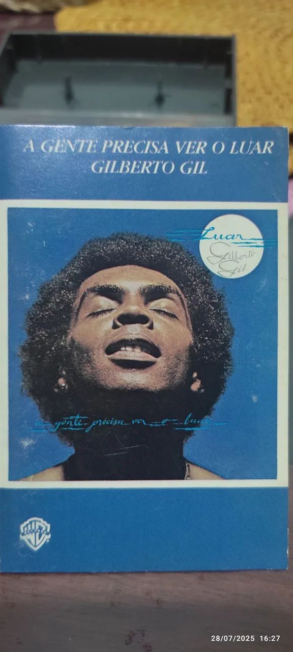 Fita Cassete Gilberto Gil - A Gente Precisa Ver o Luar