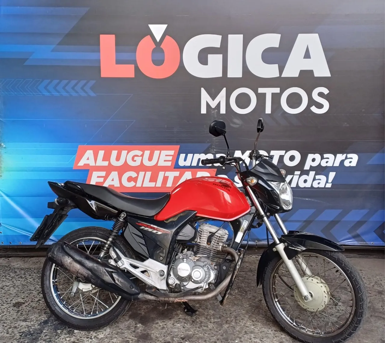 Honda CG start 2023 dividido de 42x