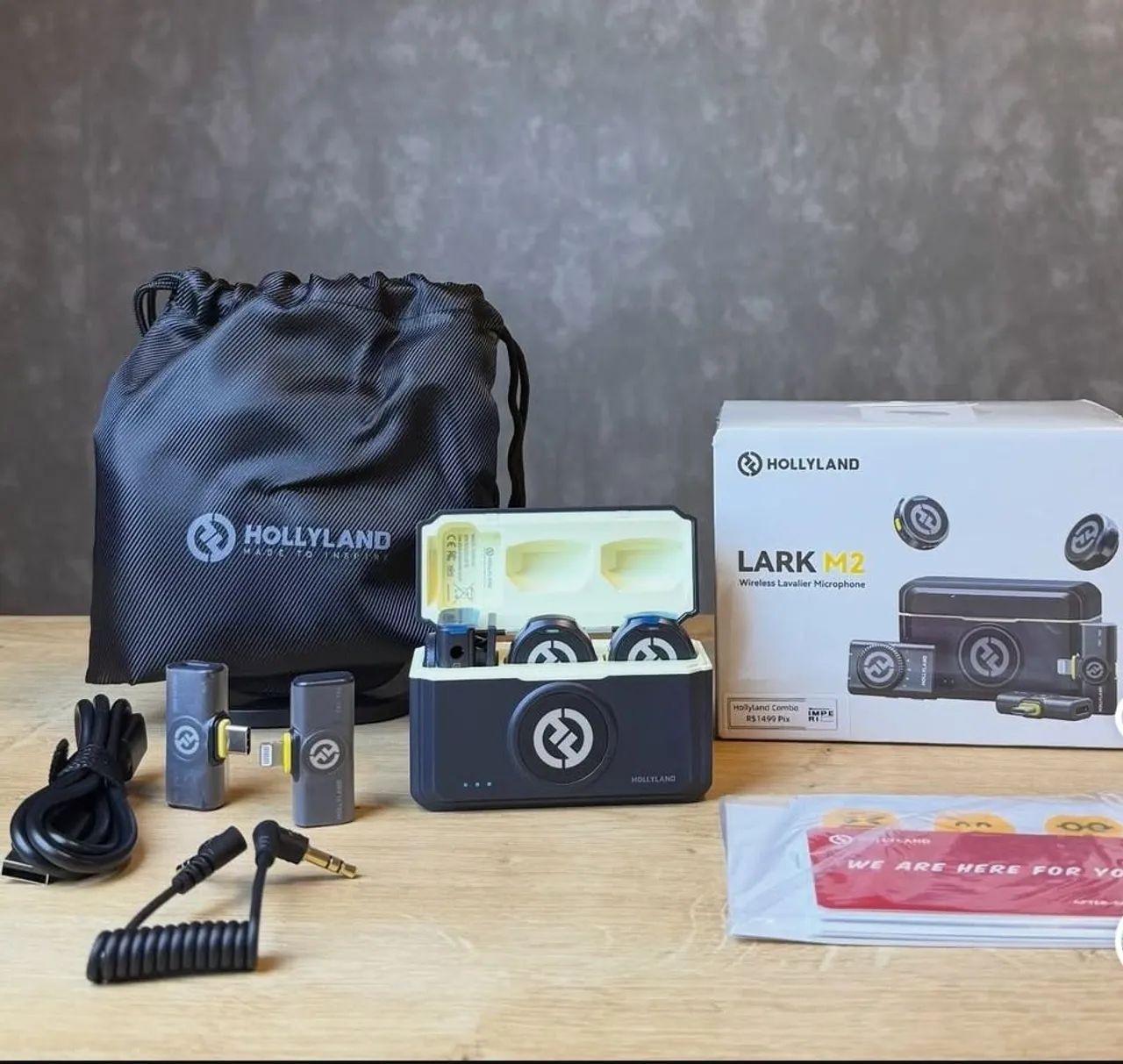 Microfone Hollyland Lark M2 Original  - Foto 5