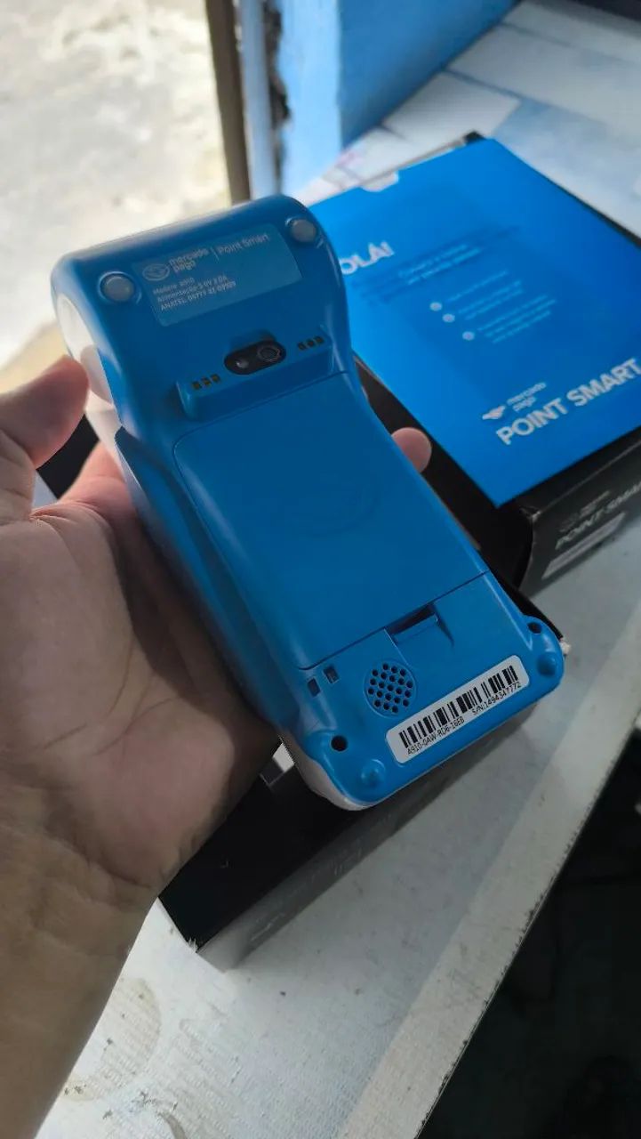 Point Smart 2 maquininha semi nova na caixa com bobinas perfeito estado - Foto 4