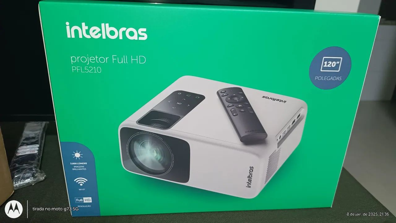 Projetor novo  Intelbras