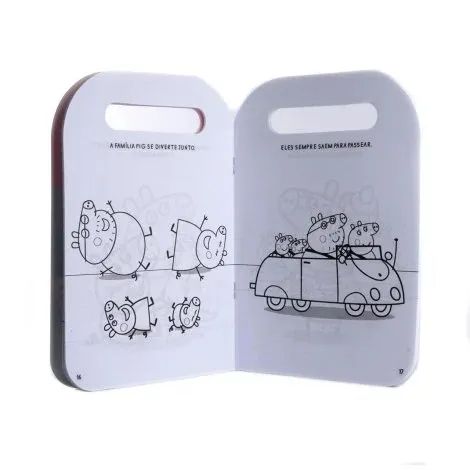 [Novo] Oportunidade! Livro de Colorir Carregue-me Peppa Pig Original. Últimas Unidades! - Foto 2