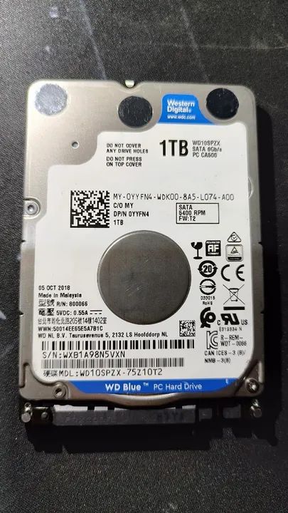 HD 1tb notebook, PC, videogame - Foto 2