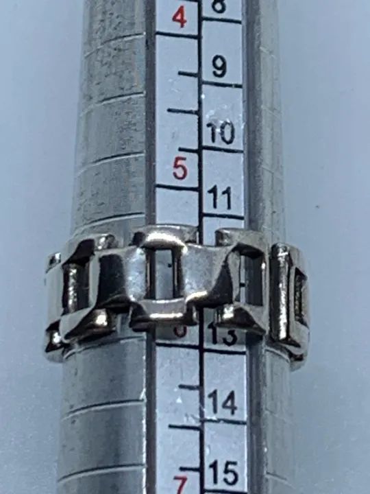 Anel de prata 925 regulável  - Foto 3