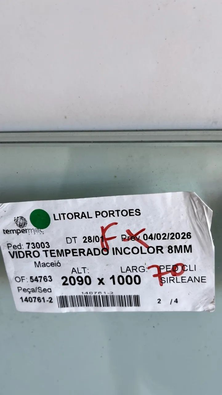 Porta de vidro nova  - Foto 4