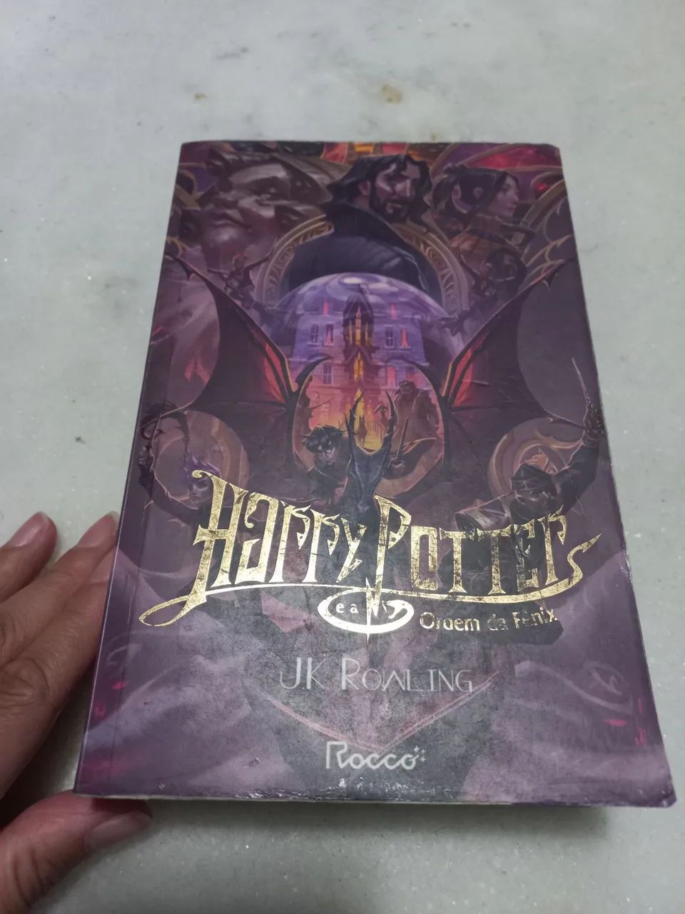 Livro Harry Potter Ordem da fênix Edição tailandesa - Livros e