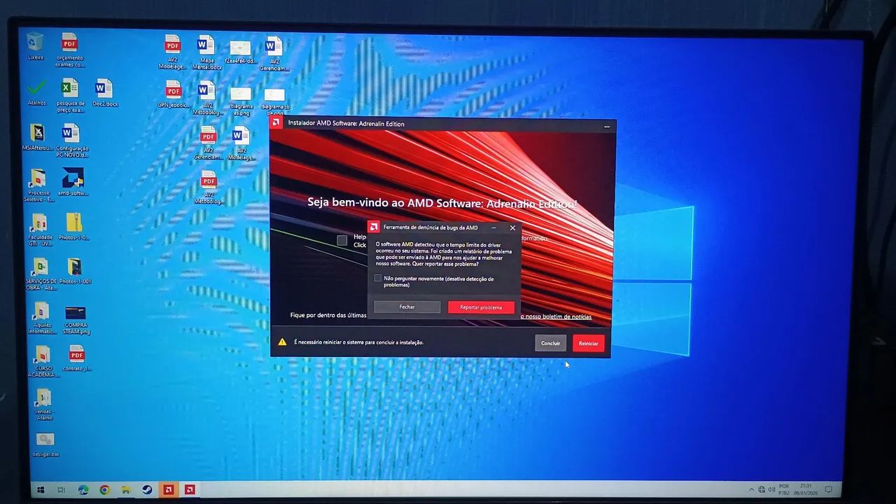 RX 580 8Gb 2048sp (Erro de driver amd, leia) - Foto 5