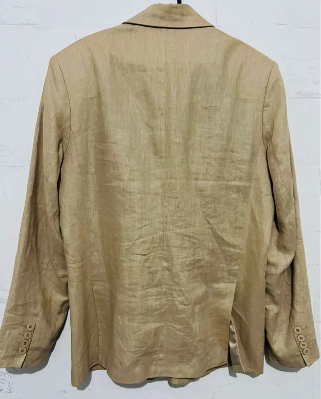 Blazer de Linho Squad. Tam G - Foto 2