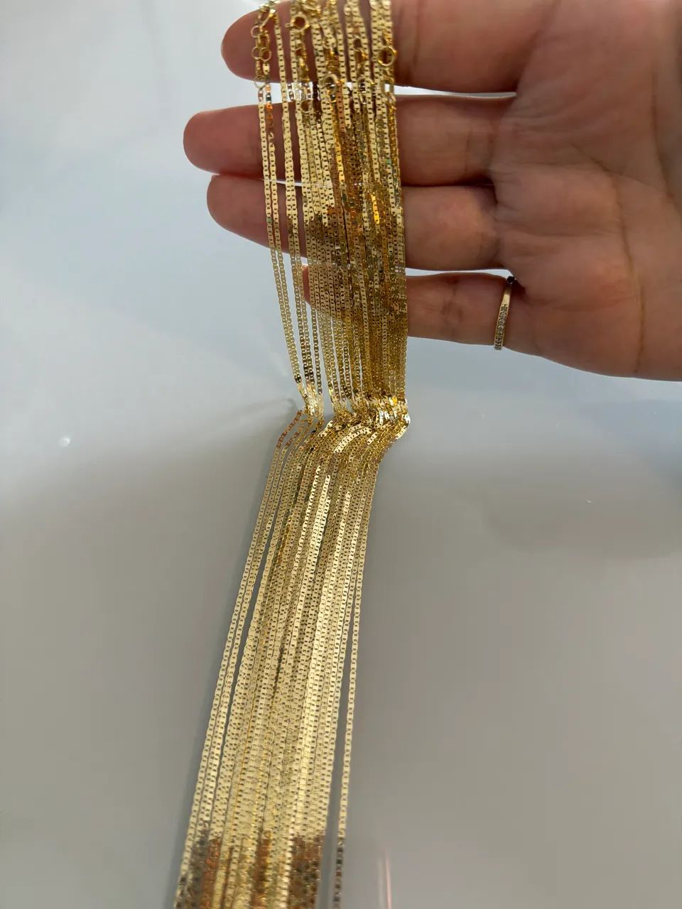 Cordão de ouro Piastrine  - Foto 3