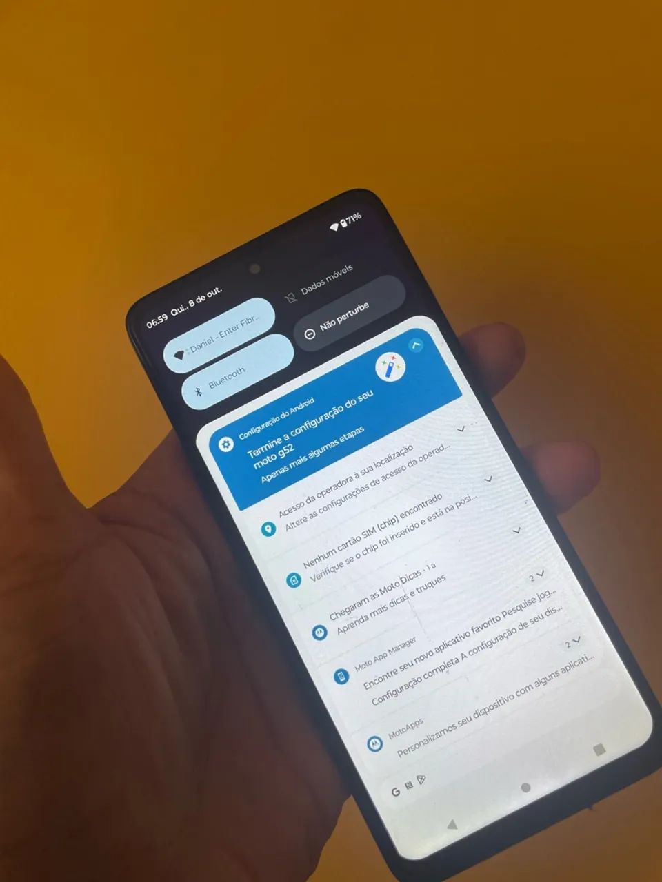 Moto G52 para vender logo - Foto 3