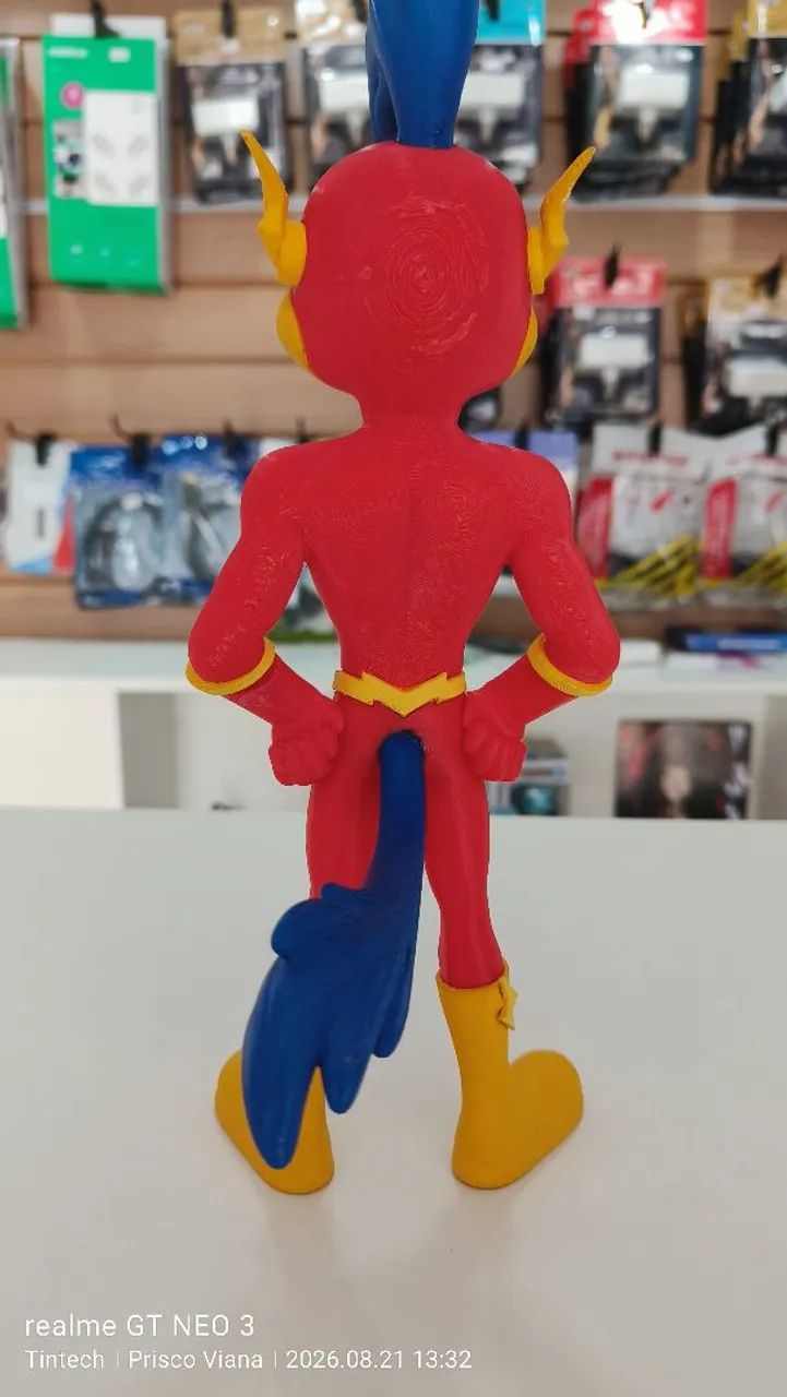 Papa-Léguas Flash 29cm - Boneco 3D Colecionável - Foto 4