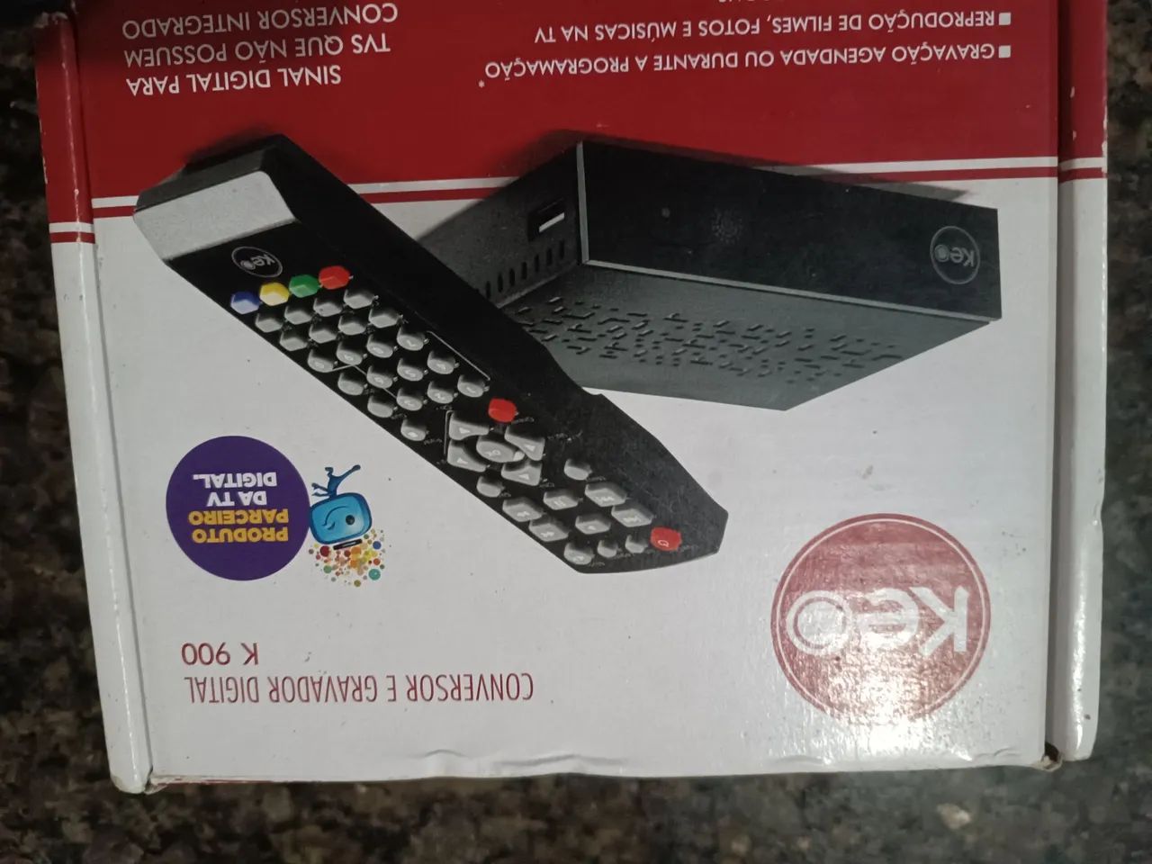 Conversor e gravador digital k900 marca keo
