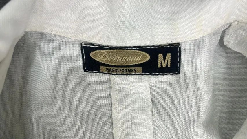 Jaleco branco masculino M D'Armand - Foto 2