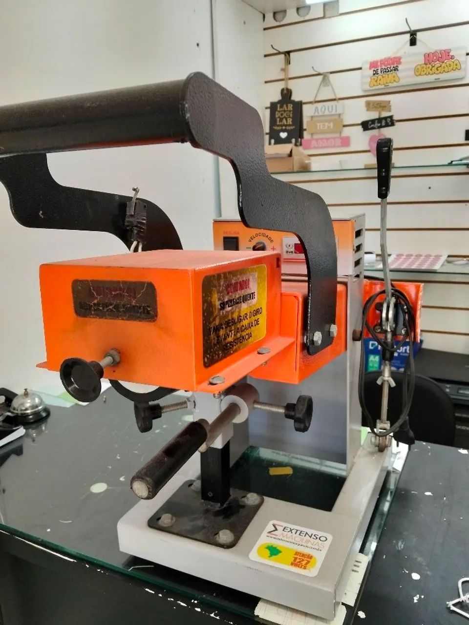 Máquina de estampar copo de longe drinks e canetas - Foto 3