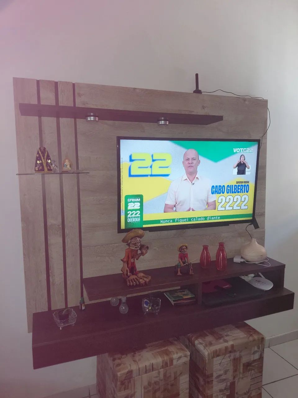 Painel para TV.