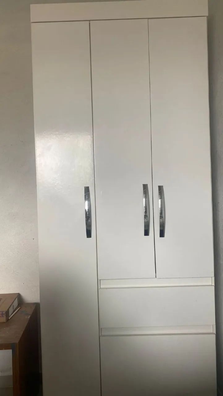 Berço e guarda roupas semi novos  - Foto 4