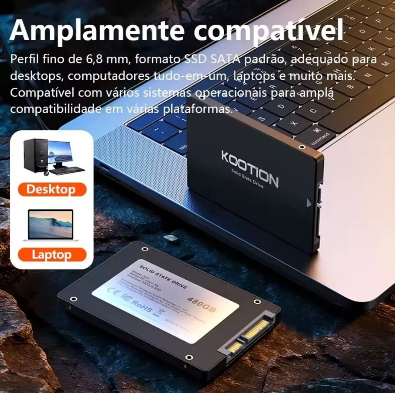 Ssd sata 512gb kootion  - Foto 2