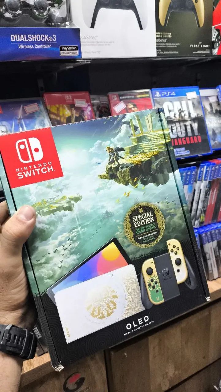 Nintendo switch oled desbloqueado 