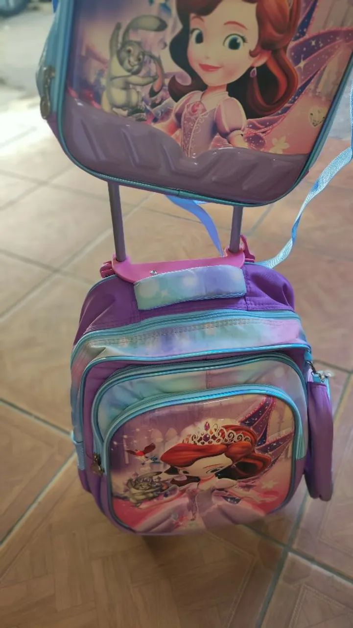 Kit Mochila escolar princesa Sophia  - Foto 5