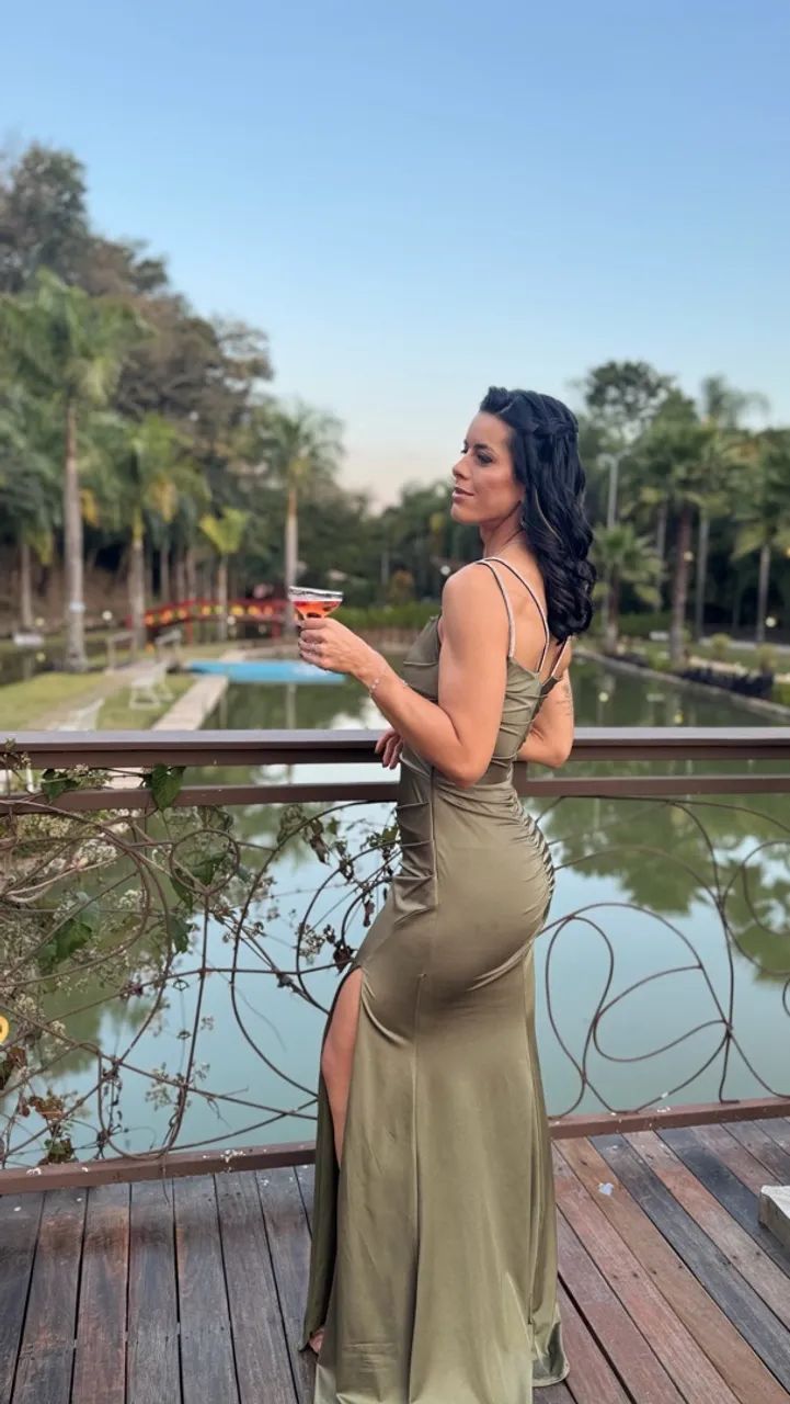 Vestido Casamento Verde  - Foto 4