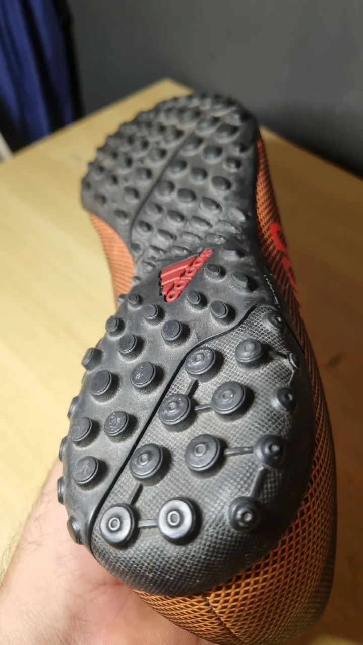 Chuteira Society Adidas X 17.4 TF n. 40 - NOVA! - Foto 5