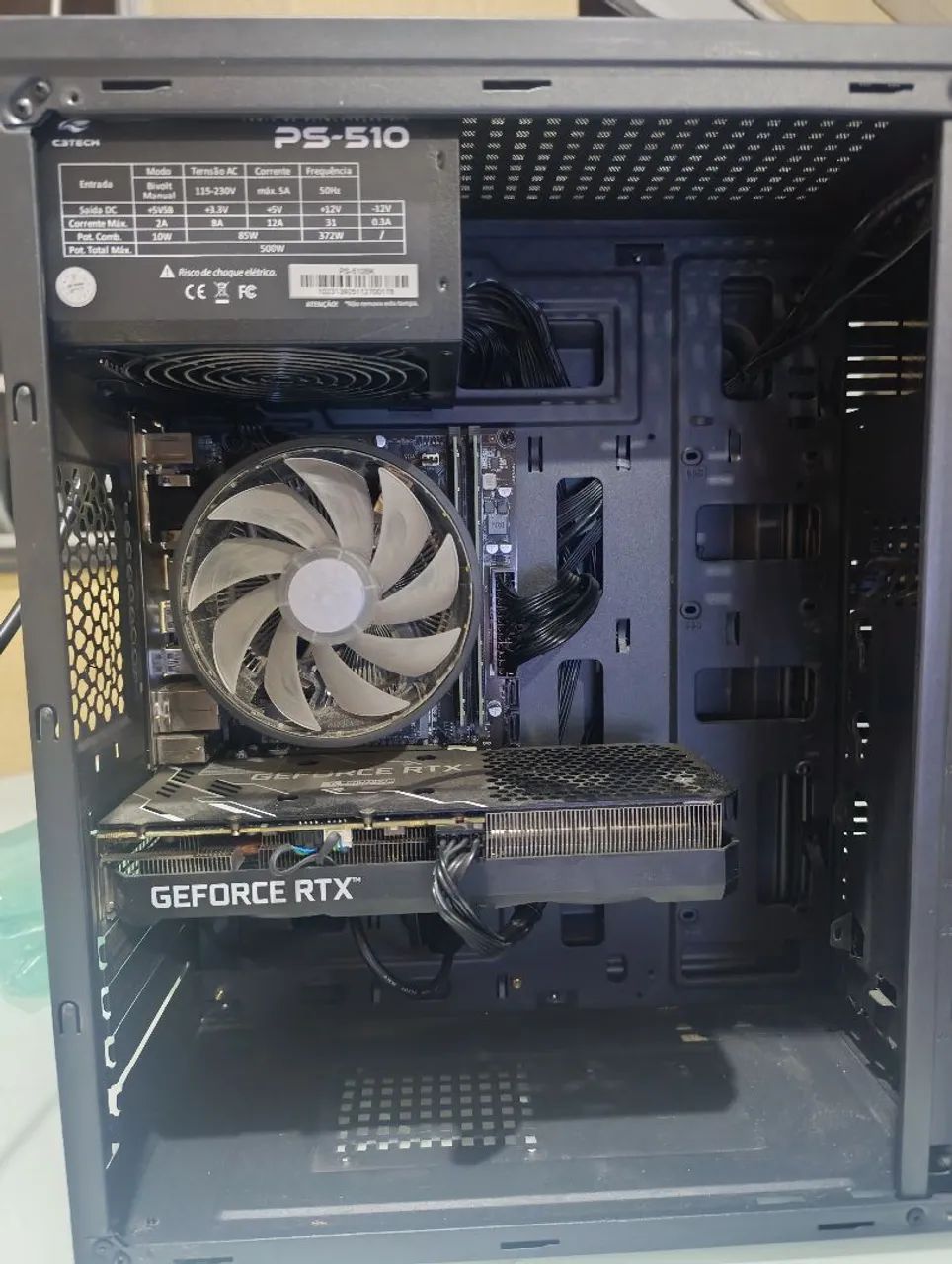 Pc gamer Intel core i7-9700+RTX3060ti