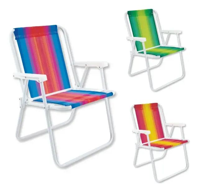 CADEIRA DE PRAIA ALUMINIO DOBRAVEL MOR