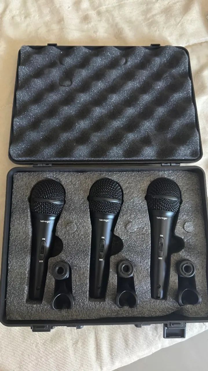 Kit Microfones Behringer XM1800S NOVO