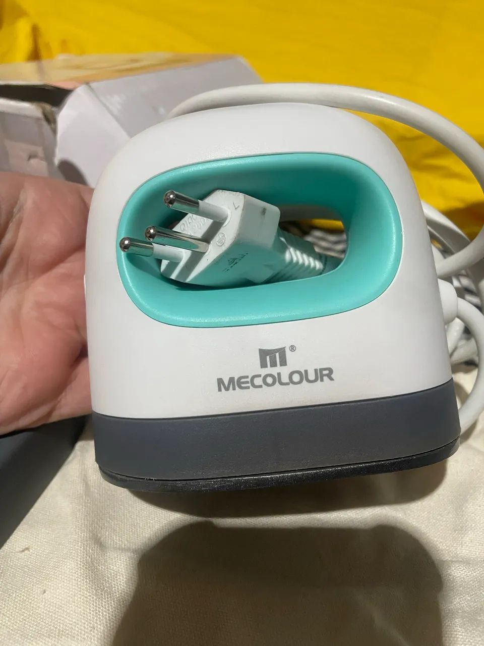 Mecolour Easy Iron Mini Prensa Térmica Cor Azul - Foto 4