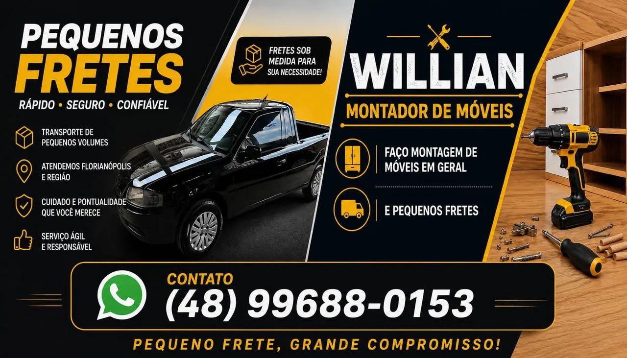 FRETES E MONTAGENS 