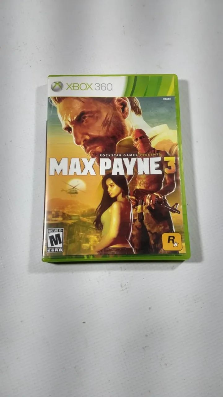 Jogo Max Payne 3 Xbox 360 Original